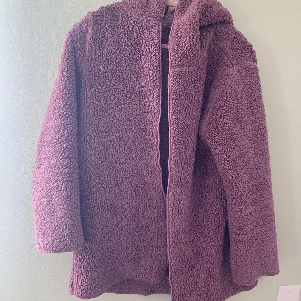 Purple Sherpa Robe